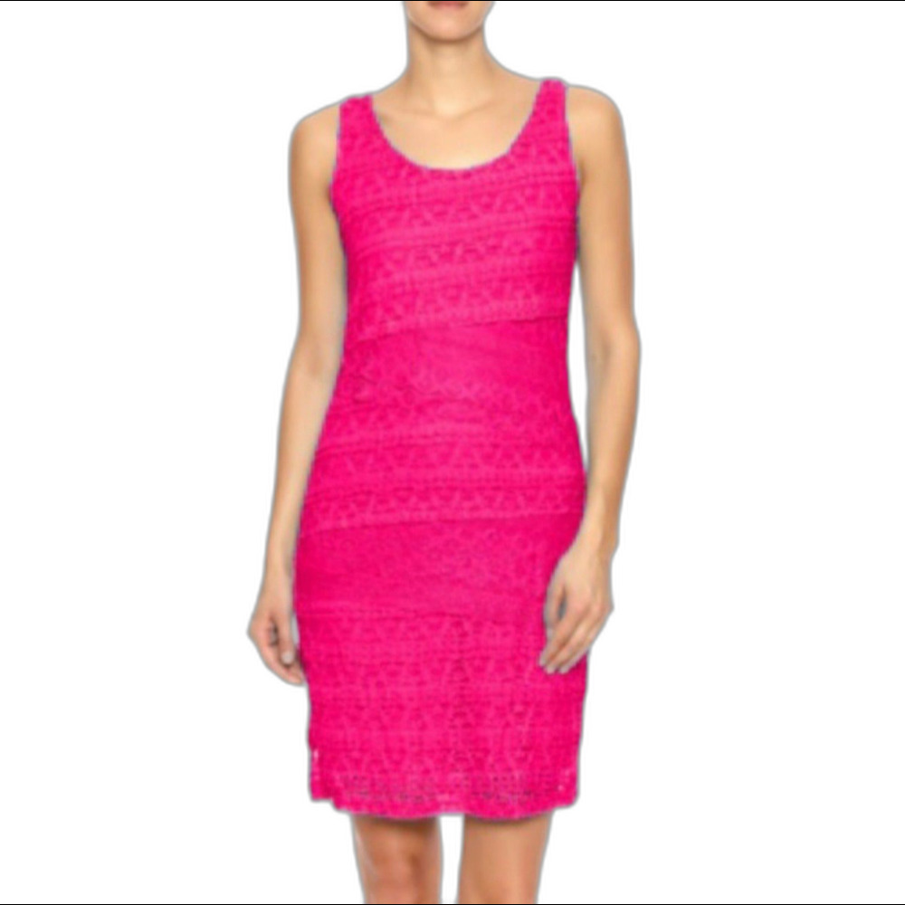 Michael Edwards [S] Lace Bodycon Dress (2007)